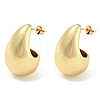 304 Stainless Steel Stud Earrings for Women EJEW-H102-02G-1