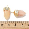 Natural Mixed Stone Faceted Pendants G-G181-03G-4