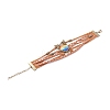 Rainbow Pride Bracelet LS-BJEW-F426-01G-2