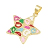 Brass Pendants KK-CBA3FD6-04G-4