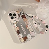 Cat Mirrored Axrylic Mobile Phone Cover PW-WG472D8-10-1