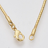 Brass Chains Necklaces X-KK-N216-40-2