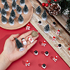 40Pcs 3 Styles Christmas Resin Display Decoration DJEW-OC0003-89-3