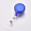 Transparent Plastic Retractable Badge Reel AJEW-WH0102-06-2