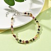 Natural Tourmaline Beads Bracelets for Women BJEW-H623-02S-04-2