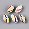Handmade Porcelain Beads PORC-T134-15B-1