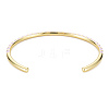 Twisted Brass Enamel Cuff Bangle BJEW-T020-02C-NF-2