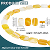 1 Strand Natural Striped Agate/Banded Agate Beads Strands G-PH0003-18-4