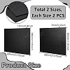 4Pcs 2 Styles ABS Plastic Sheets AJEW-GA0008-55-2