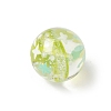 Transparent Resin Enamel Beads RESI-M052-01D-2