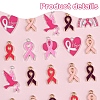 28Pcs 8 Styles Alloy Enamel Pendants ENAM-FS0002-36-3