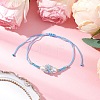 Adjustable Nylon Cord Braided Beads Bracelets BJEW-MZ00170-06-1