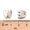 Letter Slider Beads for Watch Band Bracelet Making LS-ALRI-O012-W-NR-3