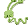 2 in 1 Silicone Baby Pacifier Holder Chains AJEW-G050-02B-2