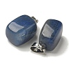 Natural Blue Aventurine(Dyed & Heated) Pendants G-Z067-03P-06-3