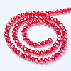 Electroplate Glass Beads Strands LS-EGLA-A034-T6mm-B06-2
