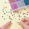 3456Pcs 12 Colors Transparent Glass Seed Beads GLAA-CJ0002-35-3