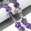Natural Amethyst Beads Strands G-H023-B08-01-2