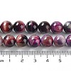Natural Rainbow Tiger Eye Beads Strands G-NH0002-A01-C02-5