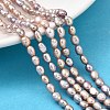 Natural Cultured Freshwater Pearl Beads Strands PEAR-I007-01P-04A-1
