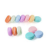 Portable Candy Color Mini Cute Macarons Jewelry Ring/Necklace Carrying Case CON-WH0038-A-M-2