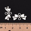 Bowknot Alloy Links connectors LS-EA11930Y-4