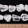 Natural Quartz Crystal Rough Beads Strands G-Q606-93-5