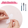 90Pcs 3 Style PE Makeup Brush Protector Reusable Expandable Mesh Cover AJEW-FH0003-18A-3