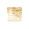 300Pcs Brass Chain Tabs FIND-BC0013-88-7