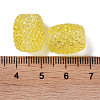 Transparent Resin European Jelly Colored Beads RESI-B025-01A-12-3