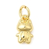 Brass Charms KK-I364-02G-02-1