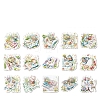 30Pcs Picnic Theme Paper Self-Adhesive Stickers PW-WG95360-03-1