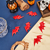 Gorgecraft 40Pcs 2 Style Demon Wing PU Leather Ornament Accessories FIND-GF0005-93A-4