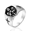 304 Stainless Steel Finger Rings FS-WG710C9-02-5