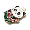 Alloy Enamel Pendants FIND-Z094-02G-06-2
