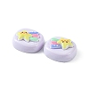 Opaque Cute Cartoon Resin Cabochons LS-CRES-O006-06H-3