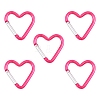 5Pcs Zinc Alloy Spring Gate Rings FIND-YW0010-59H-1