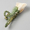 Zinc Alloy and Polyester Claw Hair Clips PHAR-WH0040-03B-2