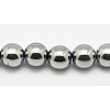 Non-Magnetic Synthetic Hematite Beads Strands G-D016-1-1