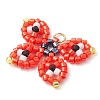 Handmade Glass Seed Beads PALLOY-MZ00320-01-3