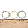 Brass Micro Pave Cubic Zirconia Finger Rings RJEW-D325-01PG-02-6
