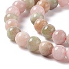 Natural White Jade Imitation YanYuan Agate Beads Strands G-I334-03A-3