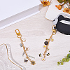 2Pcs 2 Styles Alloy Enamel Pendant Decorations HJEW-BM0001-46A-4