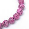 Natural Sesame Jasper/Kiwi Jasper Bead Strands G-R345-10mm-13-2