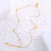 Beach Heart Shape Beaded Double Layer Bracelet and Anklet for Women PS4517-3