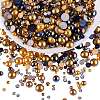 60g Resin patch multi size mixed pearl patch DIY jewelry accessories(2 bags) JX586L-1