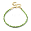 Polyester Cord Braided Bracelet Makings MAK-Z003-01G-31-1