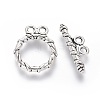 Tibetan Style Alloy Toggle Clasps LF10797Y-NF-1