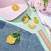 5Pcs 5 Styles Computerized Embroidery Cloth Iron on/Sew on Patches PATC-WR0001-29-4