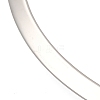 202 Stainless Steel Wire Choker Necklace NJEW-H011-07P-01-2